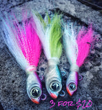 Bucktail Jig Special - 3 for $20 - Cozen Lures