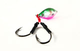 Micro Butterfly Jig with double assist hooks - 60mm 60g - Cozen Lures