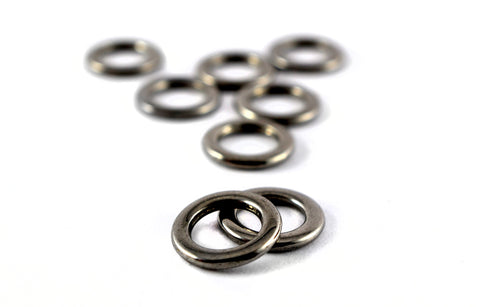 Solid Assist Rings 7mm - Pack of 10 - Cozen Lures