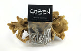 COZEN high strength carbon steel inline single hooks 8 pack - Available in 3 sizes - Cozen Lures