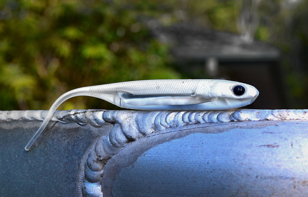 Arkie Rigged Twirl Tails Grub 1/16 Oz Crappie Jigs Lotto 6 Confezioni/42 Bianco Rosa - Foto 3